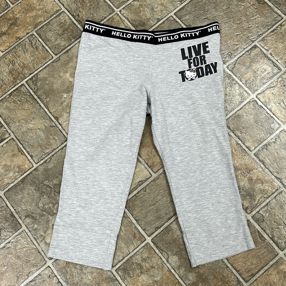 Hello Kitty By Sanrio Crops Pajama Sleep Pants